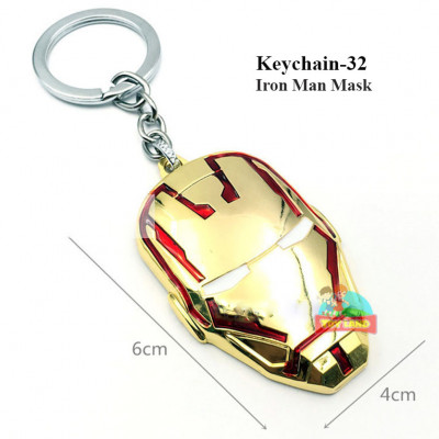 Key Chain 32 : Iron Man Mask